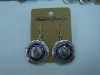 new arrival 50dozens ancients silver oil drip dangle earrings wholesale
