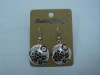 new arrival 50dozens ancients silver oil drip dangle earrings wholesale