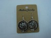 new arrival 50dozens ancients silver oil drip dangle earrings wholesale