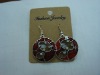 new arrival 50dozens ancients silver oil drip dangle earrings wholesale