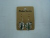 new arrival 50dozens ancients silver oil drip dangle earrings wholesale