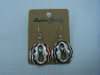 new arrival 50dozens ancients silver oil drip dangle earrings wholesale