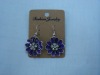 new arrival 50dozens ancients silver oil drip dangle earrings wholesale