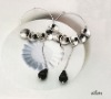 Fashion hot-sale new design earring (slivery)