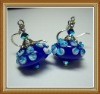 murano glass earring
