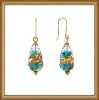 Wholesale drop murano glass earring
