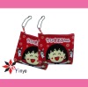 Wholesale Little cherry pvc coin bag