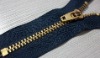 Wholesale 3# closed-end wallet metal zipper