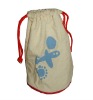 Wholesale Washable cotton drawstring pouch