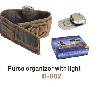purse organizer with light