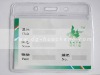 Wholesale clear soft pvc card holder