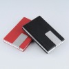 Wholesale Metal Name card holder with PU leather