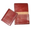 Wholesale genuine leather name card holder