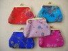 Wholesale Silk coin purse with metal frame closure