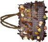 Wholesale beaded small handbag, made of sequin