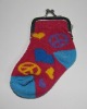 Wholesale socks coin purse