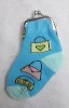 Wholesale Fashion sock coin wallet