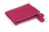 Wholesale pu coin pouch with zipper