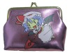 Wholesale lovely metallic pu coin purse