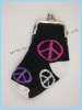 Wholesale cotton sock coin purse