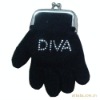 Wholesale clip glove coin bag