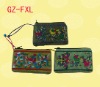 Wholesale handmade folk embroidered coin purse