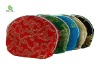 round cosmetic bag
