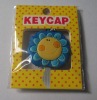 smiling face key case