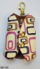 Wholesale Hot selling fashion purple PU leather key wallet