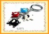 Wholesale Metal Key charm with Elephants shape