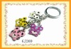 Wholesale Metal Key charm with Tiger shape