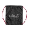 Wholesale silk screen printing with diamond drawstring bag