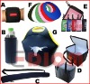 Wholesale Custom neoprene wristband, sun visor, luggage handle grip, lunch tote bag, water bottle cooler, ice bag, 6 / 12 can cooler bag