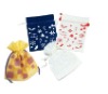 Wholesale non-woven double drawstring bag