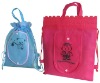 Wholesale non woven folding drawstring bag