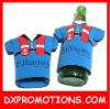shirt shaped neoprene wine bottle holder