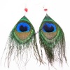 Wholesale feather earringF001