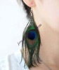 Wholesale fashion feather earringF003