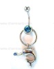 Wholesale Fashion Belly Rings Animal Shaped Navel Ring Body Jewelry BR8057