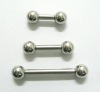Wholesale Steel AB504 tongue piercing jewellery