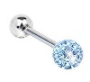 Crystal Tongue Rings ,Diamond Body Jewelry