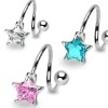 Body Piercing Jewelry Eyebrow Ring