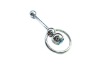 Fashion body piercing jewelry tongue ring
