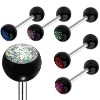 Fluorescent Tongue Barbell Body Piercing Jewelry