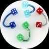 Fashion body piercing acrylic jewelry-AB433