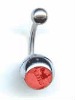 Wholesale Blinking belly button ring(piercing jewelry)