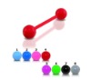 Wholesale Tongue Rings > Flexible PTFE, Bioplast and Bioflex Tongue Rings