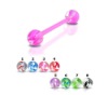 Wholesale Tongue Rings > Flexible PTFE, Bioplast and Bioflex Tongue Rings