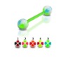 Wholesale Tongue Rings > Flexible PTFE, Bioplast and Bioflex Tongue Rings