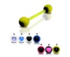 Wholesale Tongue Rings > Flexible PTFE, Bioplast and Bioflex Tongue Rings